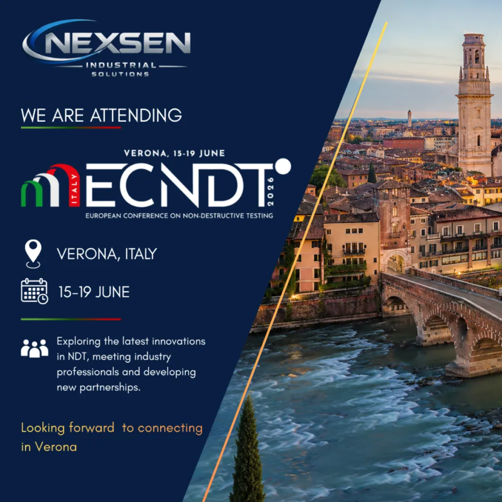 Nexsen, Global Partnerleriyle ECNDT Kongresi’ne Katılıyor