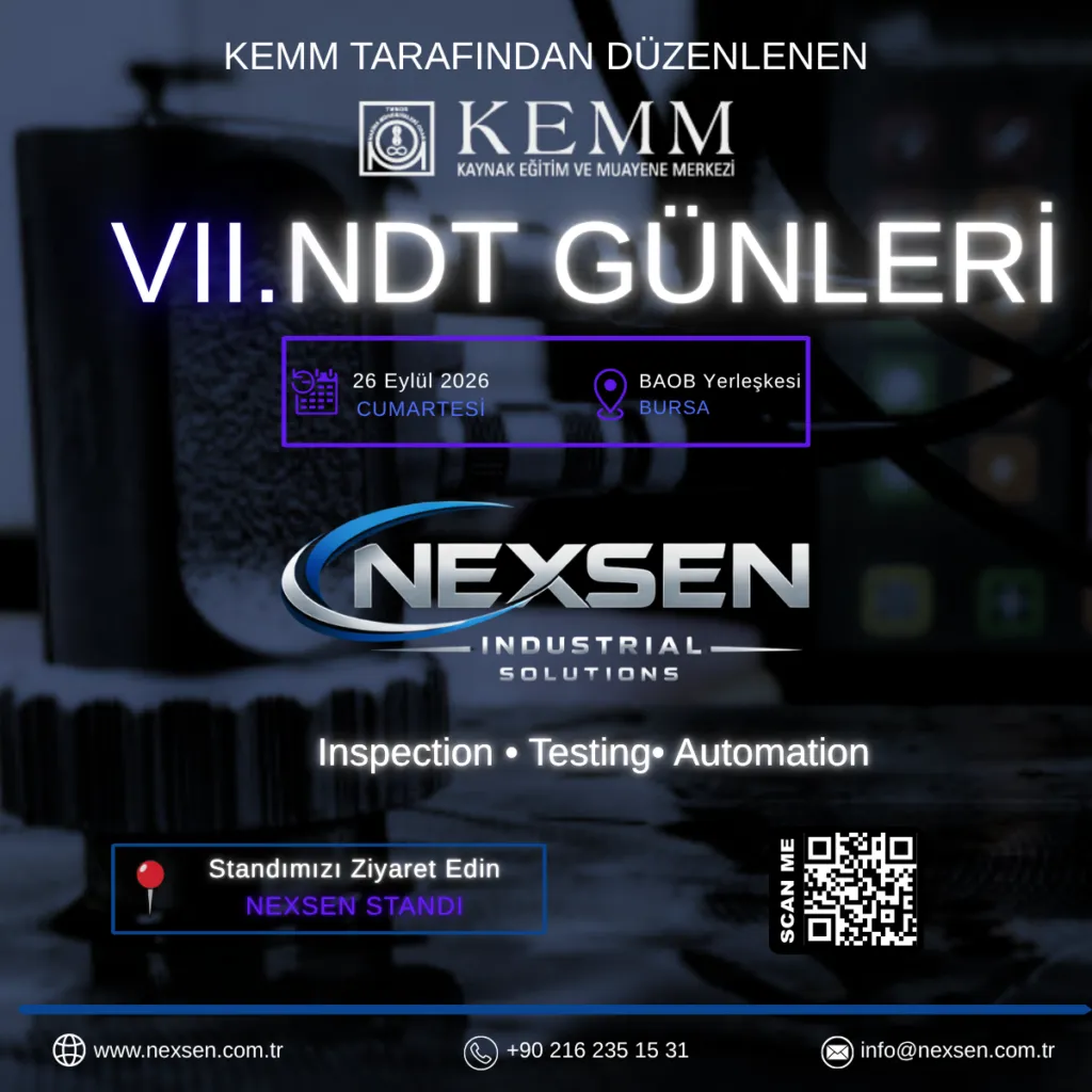 NEXSEN, VII. NDT Günleri 2026’da Yerini Alıyor