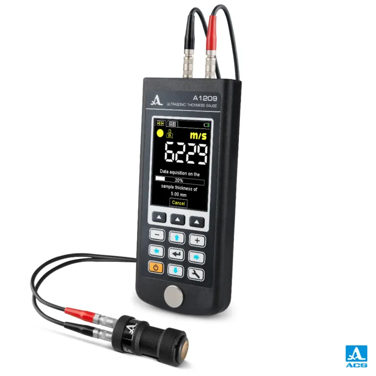 ACS A1209 Ultrasonic Thickness Gauge (with Memory)