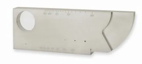 IIW Type 2 Kalibrasyon Bloğu (ASTM E164 Ultrasonik Test Bloğu)