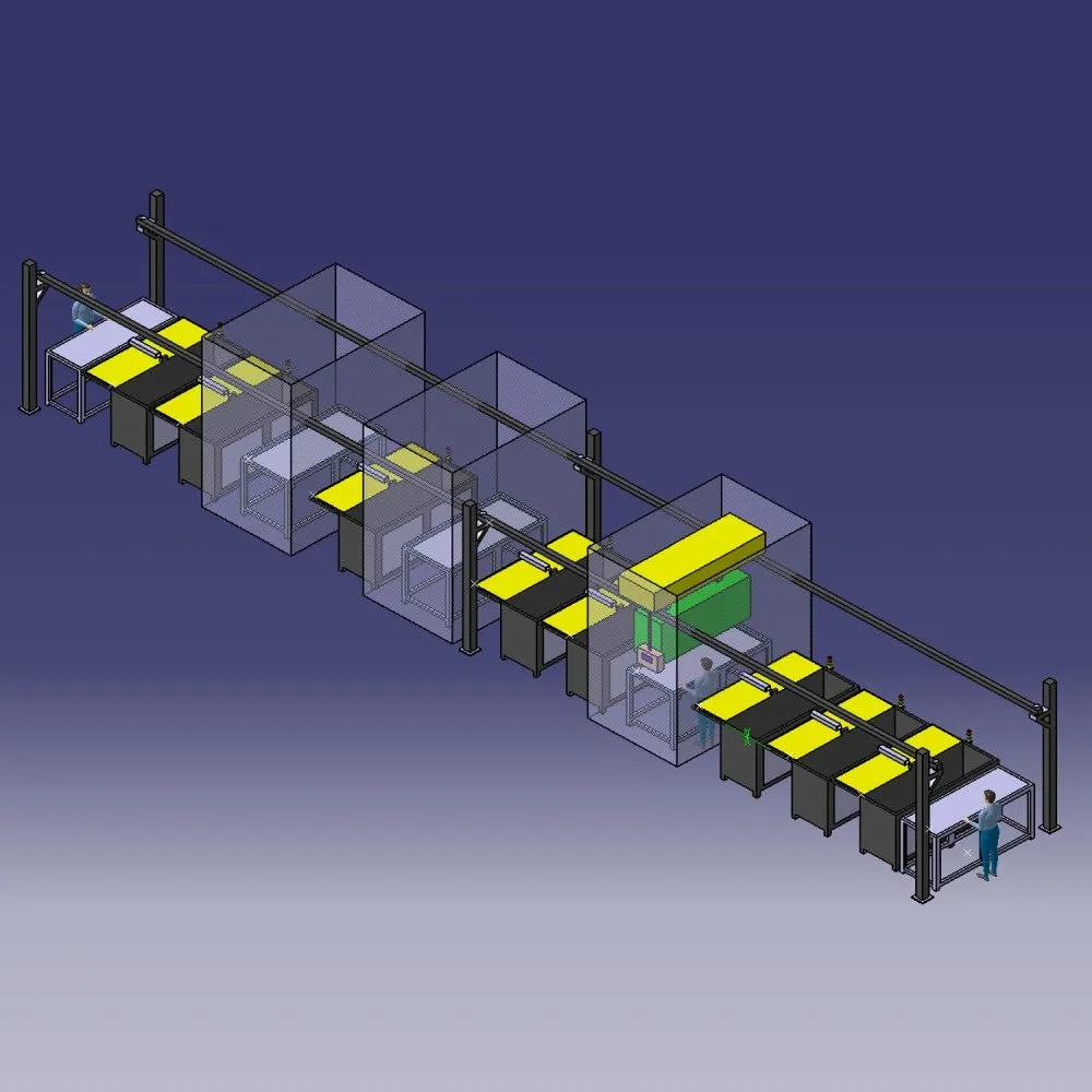 Penetrant Line (DPI / FPI Inspection Systems)