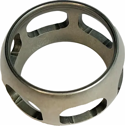 Bearing cage crack test and heat treatment validation
